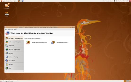 Ubuntu Control Center