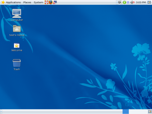 Mandriva Spring : bureau Gnome
