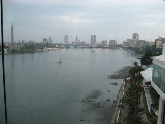  Le Caire et le Nil, vus du Grand Hyatt 