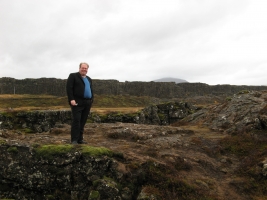 Reijo SAVOLA, au parc national de Þingvellir