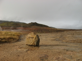 Arrivée à Geysir