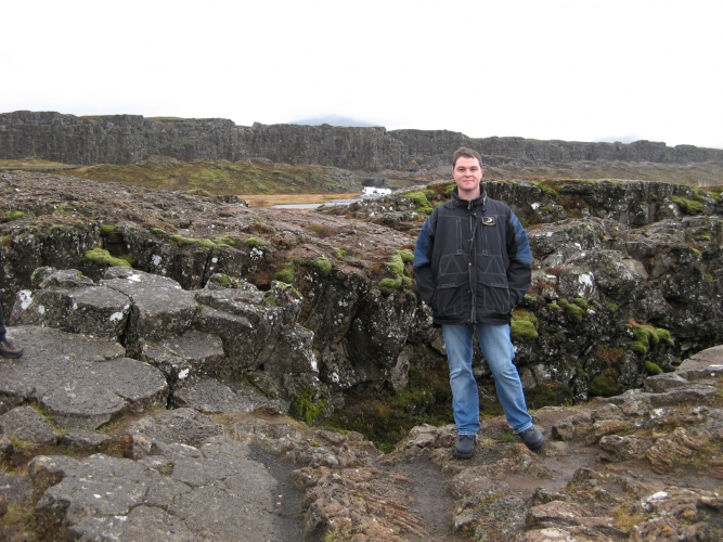  Olivier FAURAX, au parc national de Þingvellir 